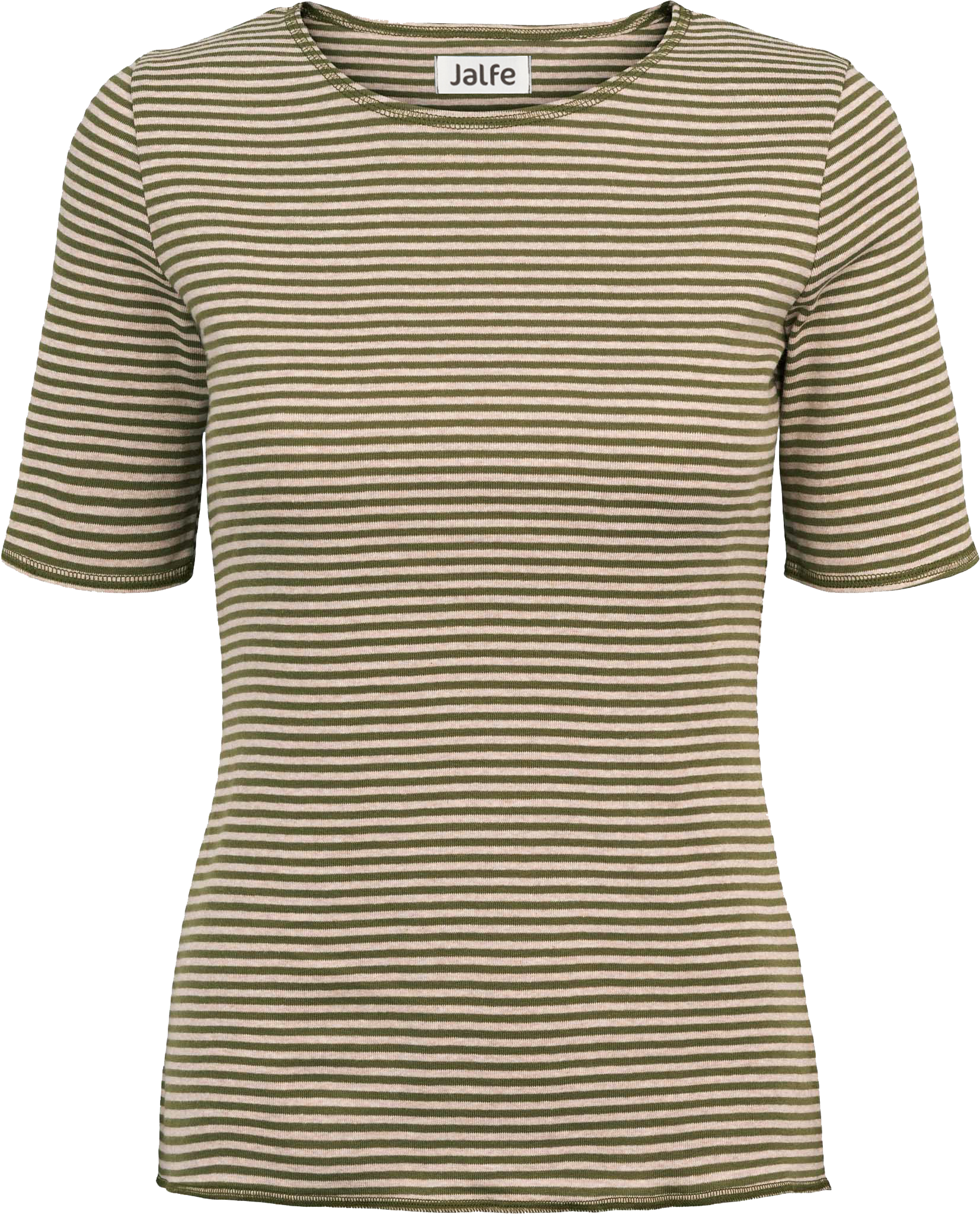 Shirt s/s stripes organic cotton